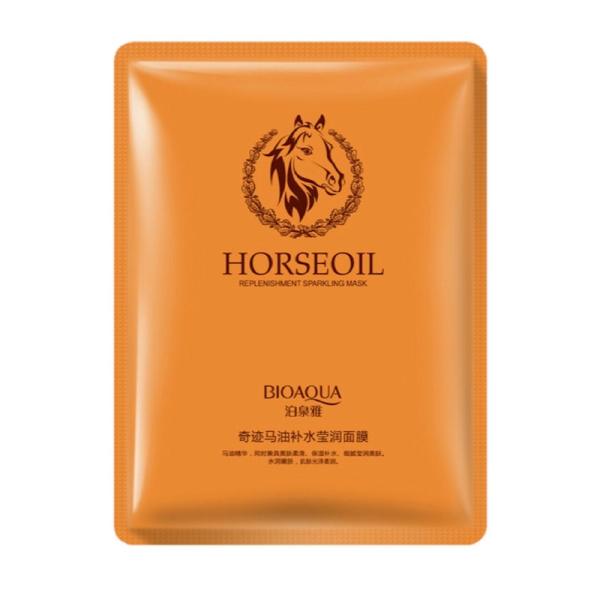 ماسک ورقه ای بایو آکوا مدل Horseoil