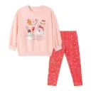 ست بلوز شلوار بچگانه دخترانه little maven طرح کریسمس (مناسب کودکان 2 تا 7 سال)